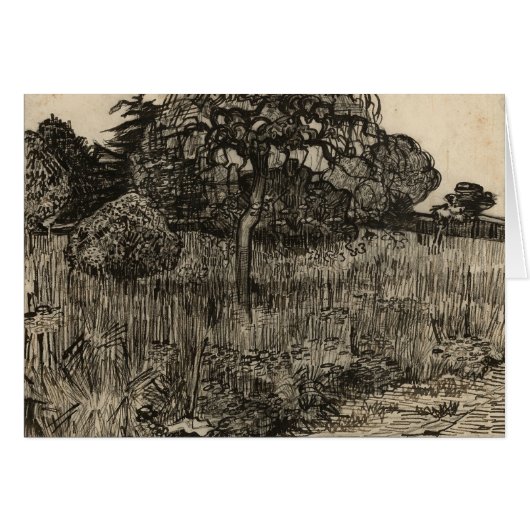 Vincent van Gogh - Weeping Tree Cards (Front Horizontal)