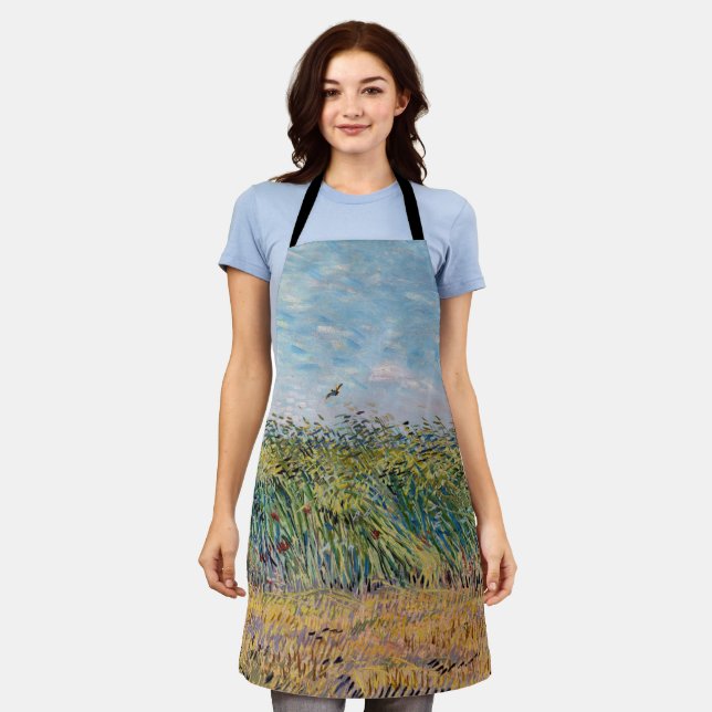 Vincent van Gogh - Wheat Field with a Lark Apron (Worn)