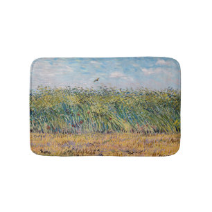 Vincent van Gogh - Wheat Field with a Lark Bath Mat