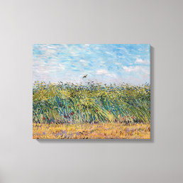 Vincent van Gogh - Wheat Field with a Lark Canvas Print