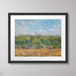 Vincent van Gogh - Wheat Field with a Lark Framed Art