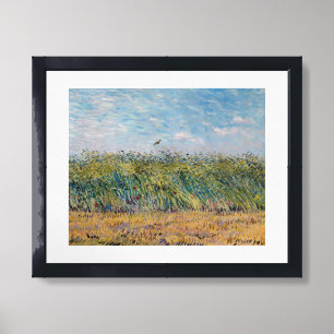 Vincent van Gogh - Wheat Field with a Lark Framed Art