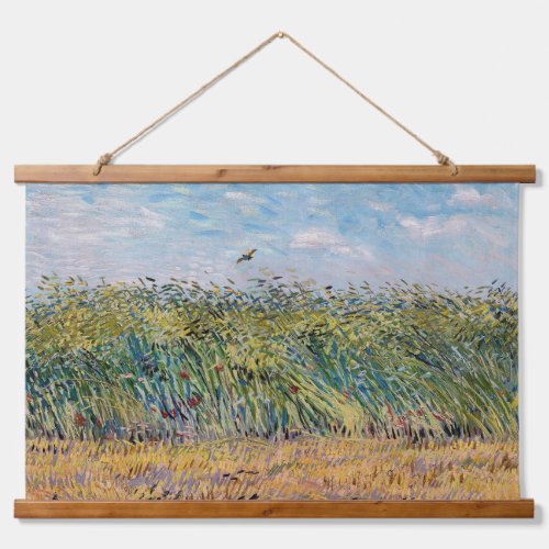 Vincent van Gogh _ Wheat Field with a Lark Hanging Tapestry