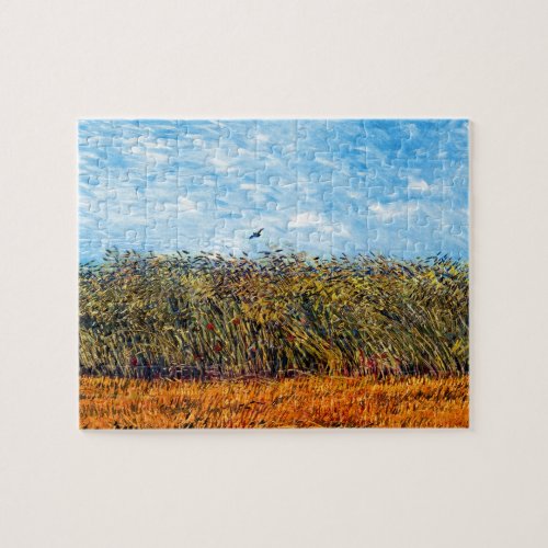 Vincent Van Gogh _ Wheat Field With A Lark Jigsaw Puzzle