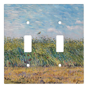 Vincent van Gogh - Wheat Field with a Lark Light Switch Cover
