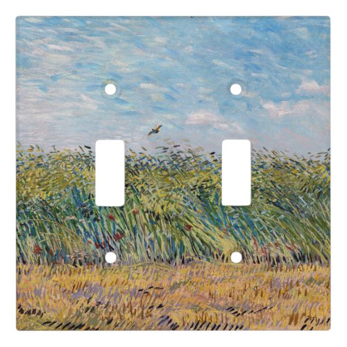 Vincent van Gogh _ Wheat Field with a Lark Light Switch Cover