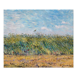 Vincent van Gogh - Wheat Field with a Lark Photo Print