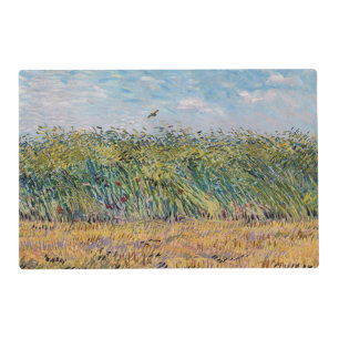 Vincent van Gogh - Wheat Field with a Lark Placemat