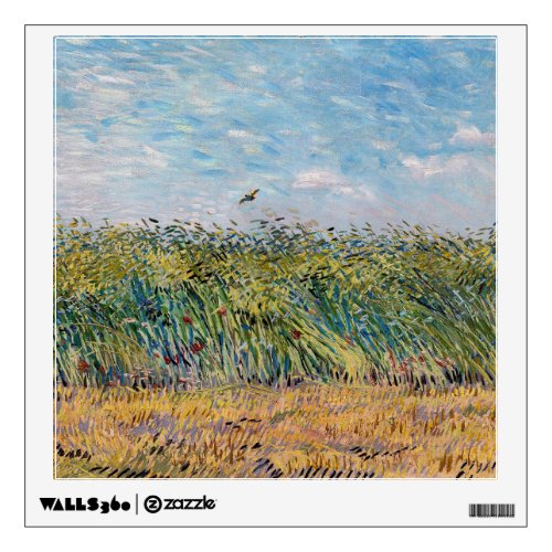 Vincent van Gogh _ Wheat Field with a Lark Wall Decal