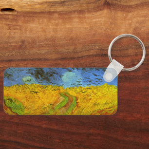 Vincent van Gogh Wheat Field with Crows Keychain