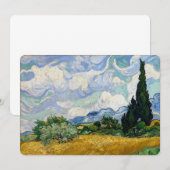Vincent Van Gogh Wheat Field With Cypresses (Front/Back)