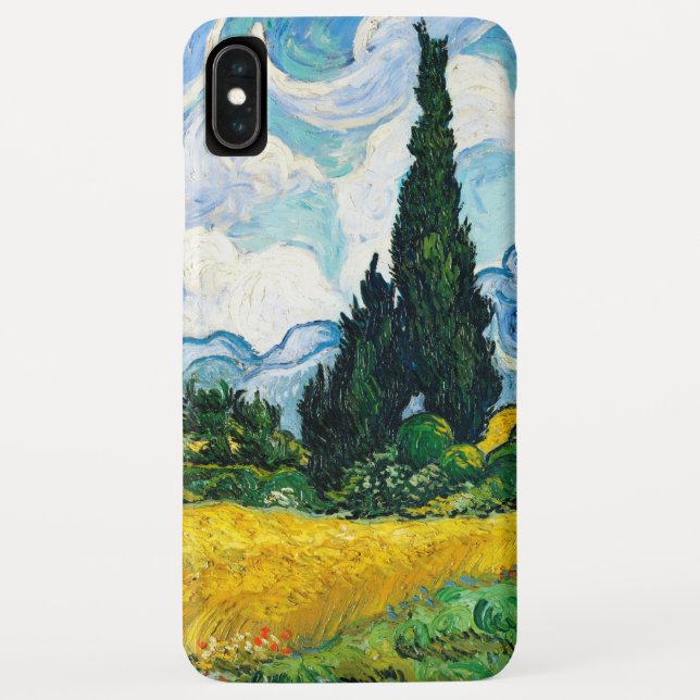 Vincent Van Gogh Wheat Field with Cypresses Case-Mate iPhone Case (Back)