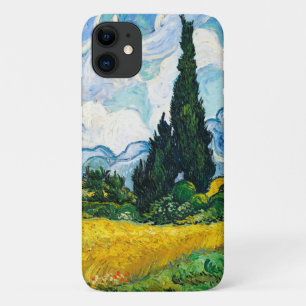 Vincent Van Gogh Wheat Field with Cypresses iPhone 11 Case