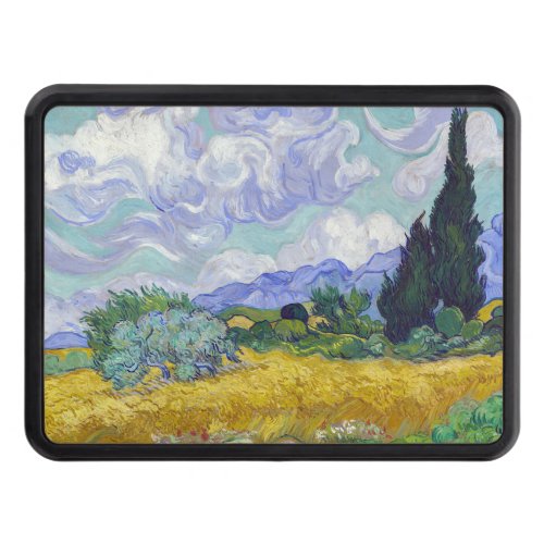 Vincent Van Gogh _ Wheat Field with Cypresses Hitch Cover