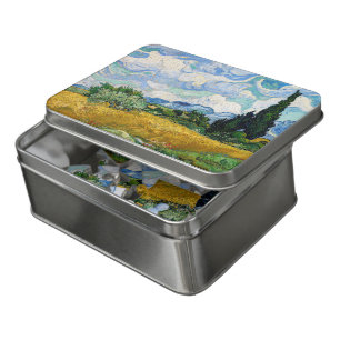 Vincent Van Gogh - Wheat Field with Cypresses Jigsaw Puzzle