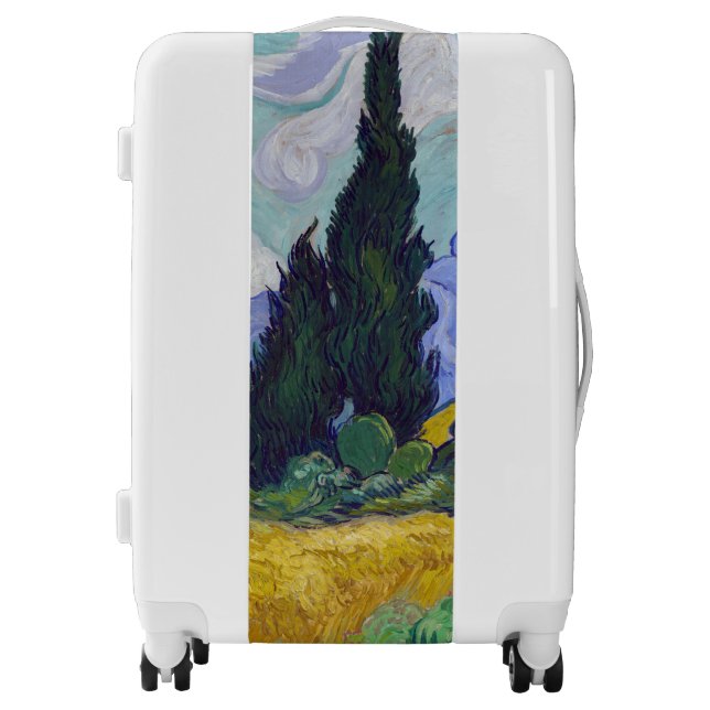 Vincent Van Gogh - Wheat Field with Cypresses Luggage (Front)