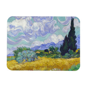 Vincent Van Gogh - Wheat Field with Cypresses Magnet