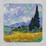 Vincent Van Gogh - Wheat Field with Cypresses Patch<br><div class="desc">Wheat Field with Cypresses / Champ de ble avec cypres - Vincent Van Gogh,  September 1889</div>