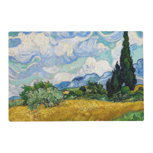 Vincent Van Gogh - Wheat Field with Cypresses Placemat