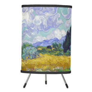 Vincent Van Gogh - Wheat Field with Cypresses Tripod Lamp