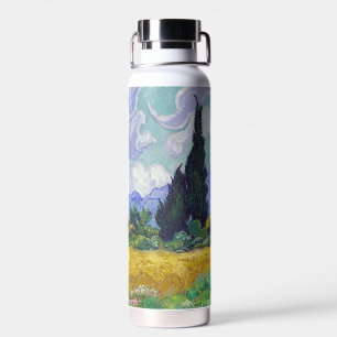 Vincent Van Gogh - Wheat Field with Cypresses Water Bottle