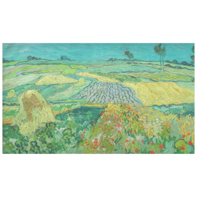 Vincent van Gogh - Wheat Fields near Auvers Tablecloth (Front (Horizontal))