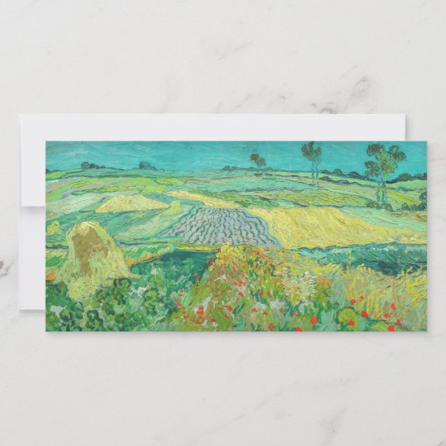 Vincent van Gogh - Wheat Fields near Auvers Thank You Card (Front)