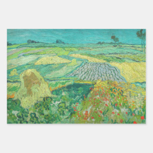 Vincent van Gogh - Wheat Fields near Auvers Wrapping Paper Sheets