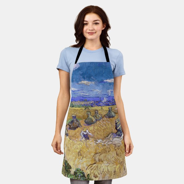 Vincent van Gogh - Wheat Stacks with Reapers Apron (Worn)