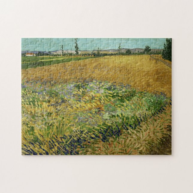 Vincent Van Gogh, Wheatfield, Korenveld Jigsaw Puzzle (Horizontal)