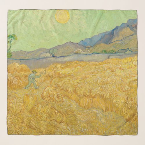 Vincent van Gogh _ Wheatfield with a Reaper Scarf