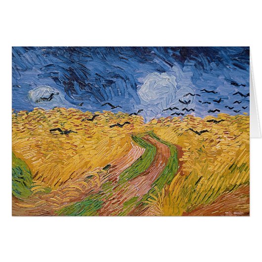 Vincent van Gogh | Wheatfield with Crows, 1890 Cards (Front Horizontal)