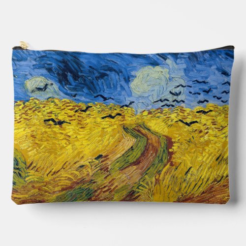 Vincent van Gogh _ Wheatfield with Crows Accessory Pouch