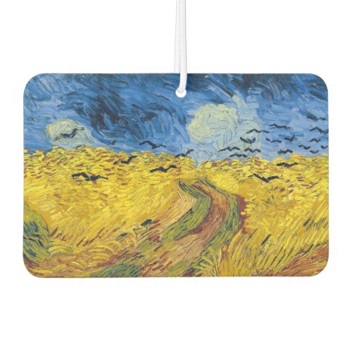 Vincent van Gogh _ Wheatfield with Crows Air Freshener