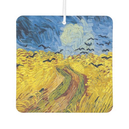 Vincent van Gogh _ Wheatfield with Crows Air Freshener