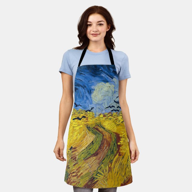 Vincent van Gogh - Wheatfield with Crows Apron (Worn)