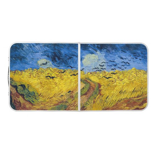 Vincent van Gogh _ Wheatfield with Crows Beer Pong Table