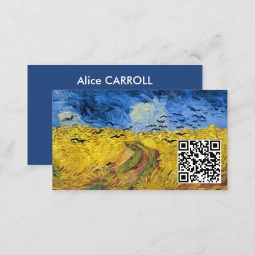 Vincent van Gogh _ Wheatfield with Crows Business Card