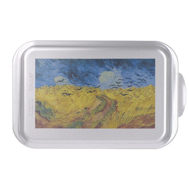 Vincent van Gogh - Wheatfield with Crows Cake Pan (Front)