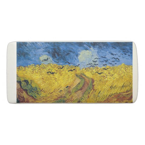 Vincent van Gogh _ Wheatfield with Crows Eraser