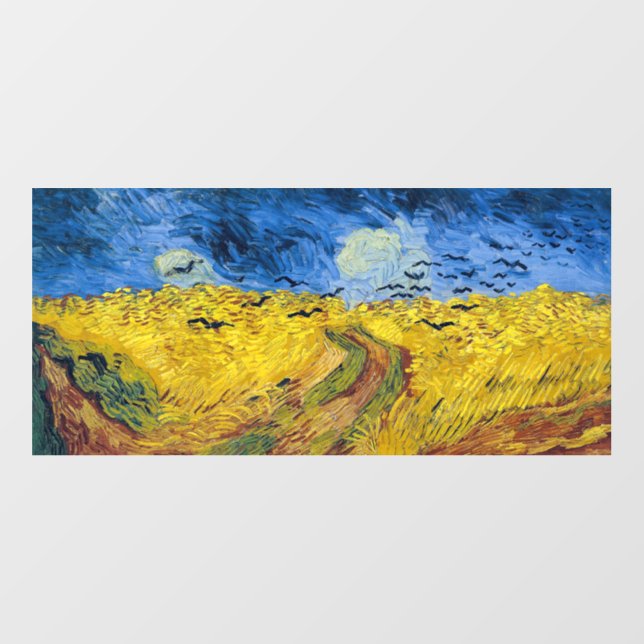 Vincent van Gogh - Wheatfield with Crows Floor Decals (Front)