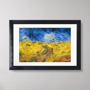 Vincent van Gogh - Wheatfield with Crows Framed Art