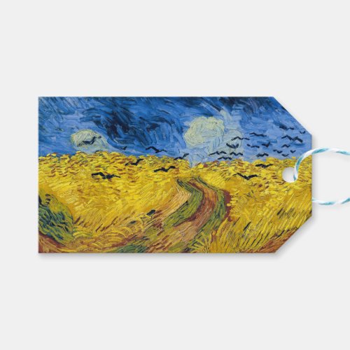 Vincent van Gogh _ Wheatfield with Crows Gift Tags