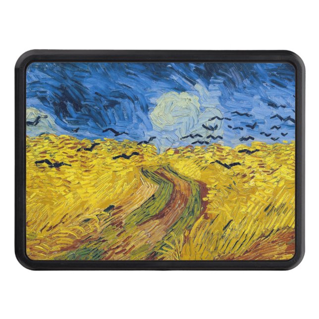 Vincent van Gogh - Wheatfield with Crows Hitch Cover (Front)