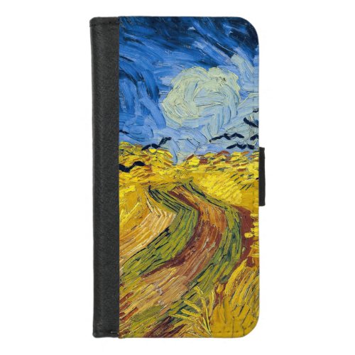 Vincent van Gogh _ Wheatfield with Crows iPhone 87 Wallet Case