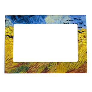 Vincent van Gogh - Wheatfield with Crows Magnetic Frame