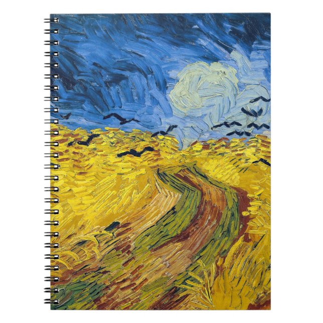 Vincent van Gogh - Wheatfield with Crows Notebook (Front)