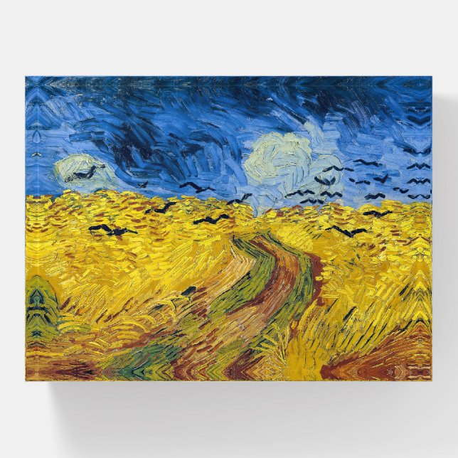 Vincent van Gogh - Wheatfield with Crows Paperweight (Front)