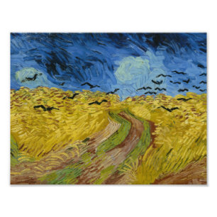 Vincent van Gogh - Wheatfield with Crows Photo Print