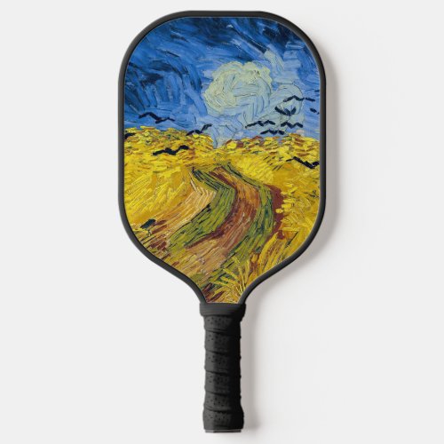 Vincent van Gogh _ Wheatfield with Crows Pickleball Paddle